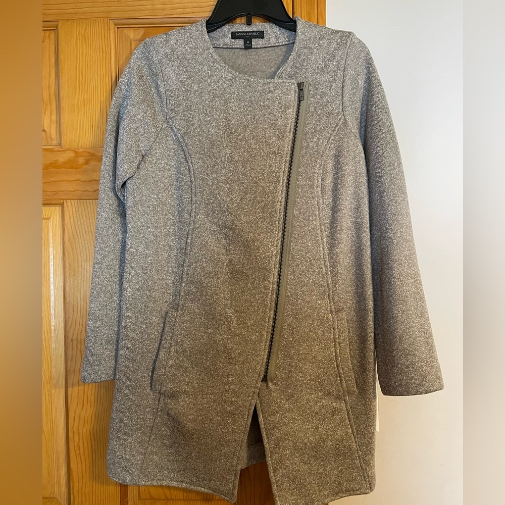 Banana Republic Mid-length Moto Jacket